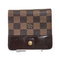 Louis Vuitton Damier Brown Damier Canvas Wallet (Bi-Fold) (Pre-Owned)