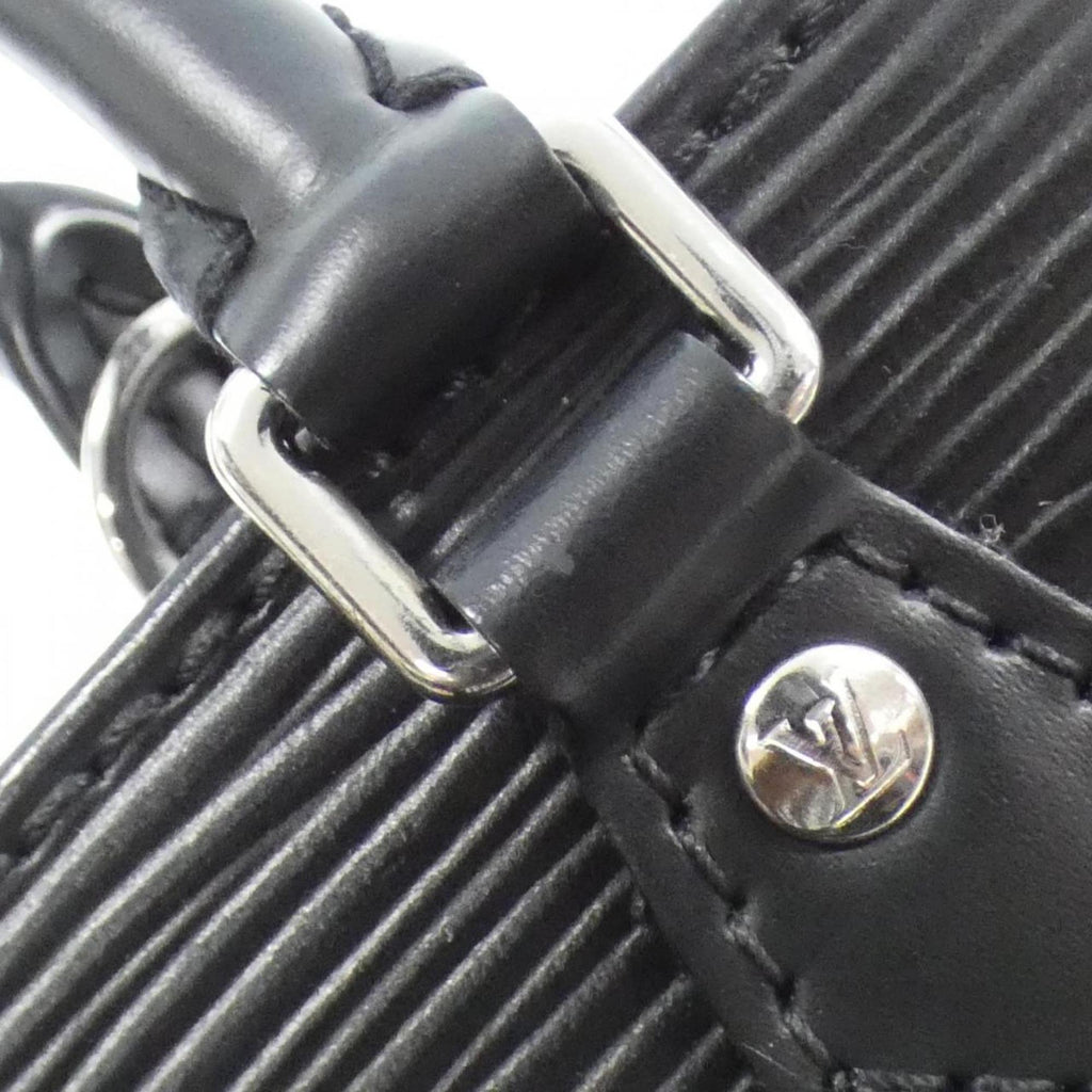 Louis Vuitton Black Leather Handbag (Pre-Owned)