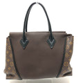 Louis Vuitton Brown Chocolat Monogram Canvas Cuir Ombre Leather Handbag (Pre-Owned)