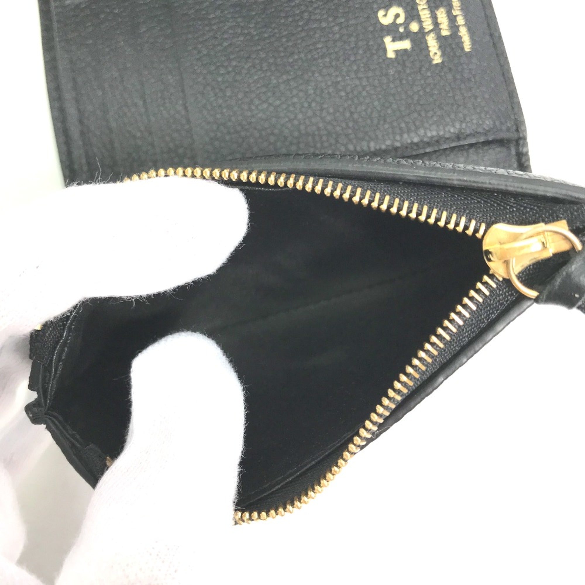 Louis Vuitton Black Other Wallet (Tri-Fold) (Pre-Owned)
