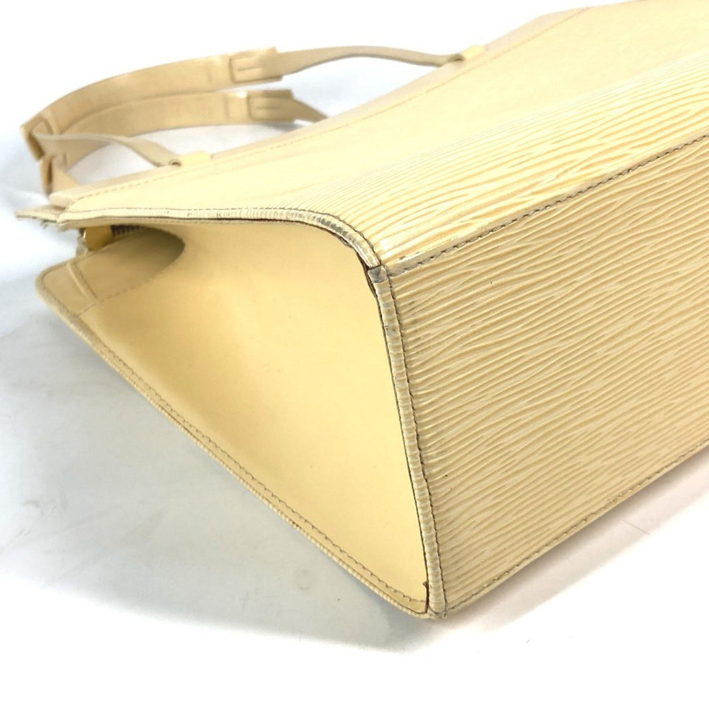 Louis Vuitton Vanilla Yellow Epi Leather Shoulder Bag Tote Bag (Pre-Owned)