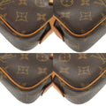 Louis Vuitton Brown Monogram Canvas Shoulder Bag (Pre-Owned)