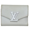 Louis Vuitton White Epi Leather Coin Purse/Coin Case (Pre-Owned)