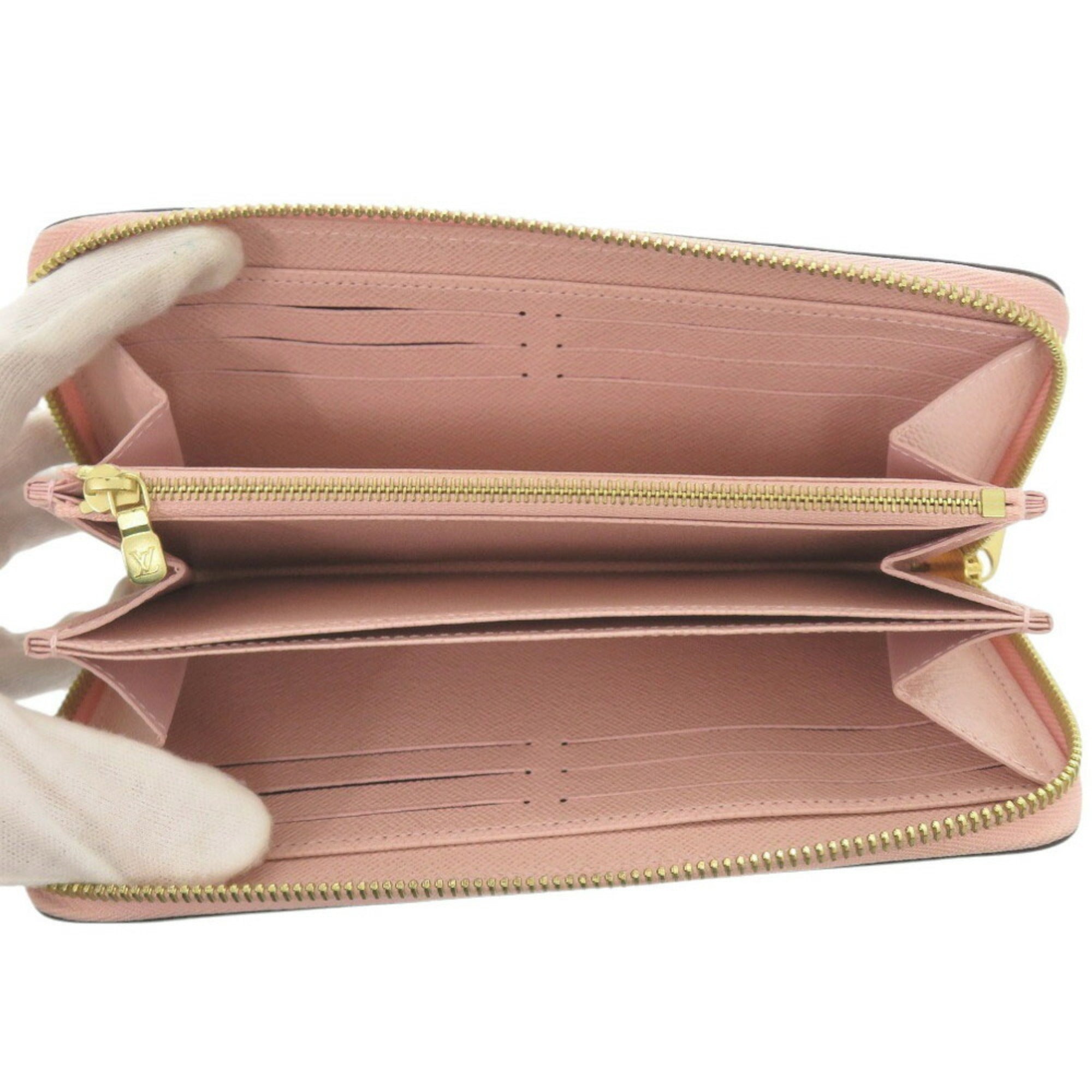Louis Vuitton Pink Epi Leather Long Wallet (Bi-Fold) (Pre-Owned)