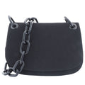Prada Black Canvas Shoulder Bag (Pre-Owned)