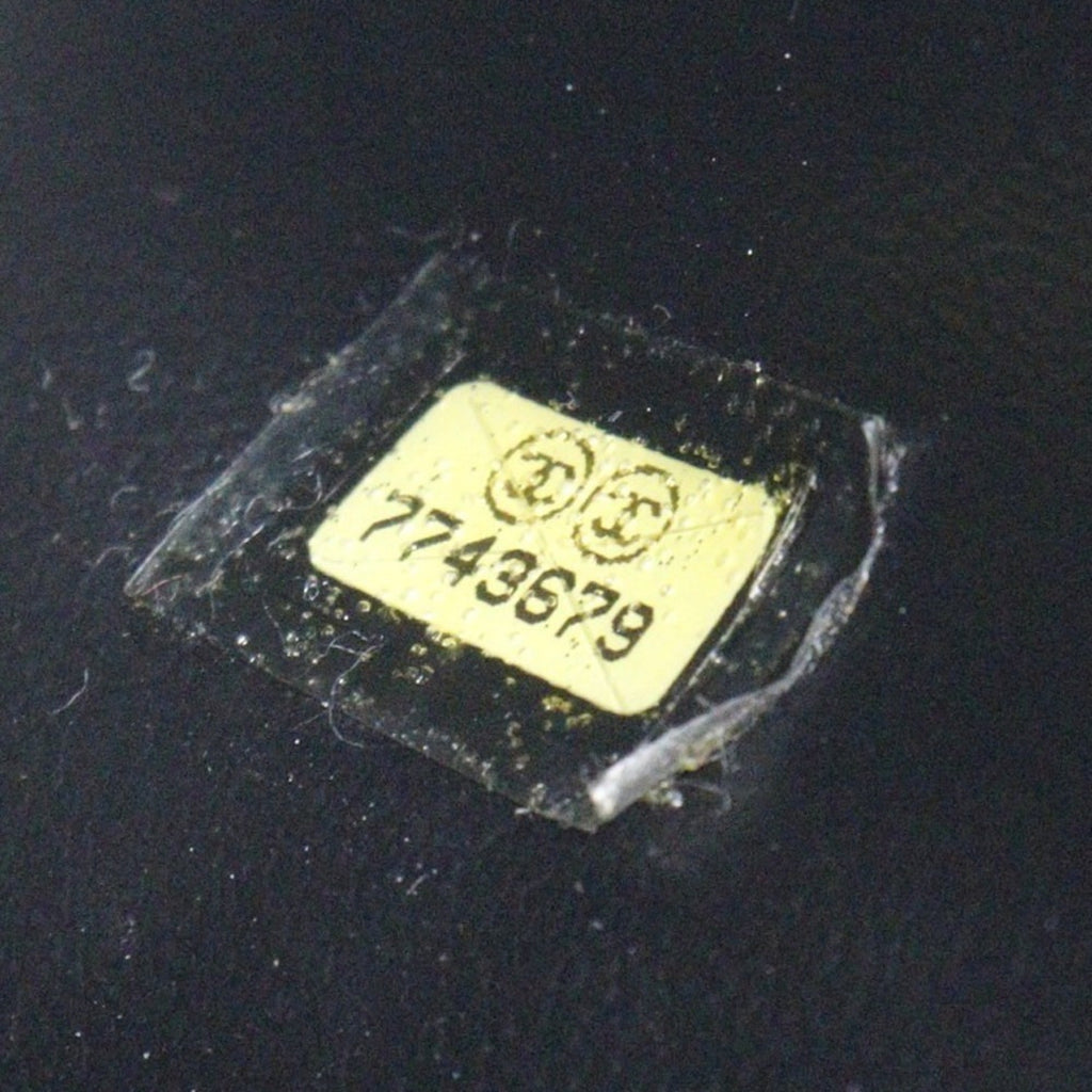 Chanel Black Caviar Leather Handbag Pouch (Pre-Owned)