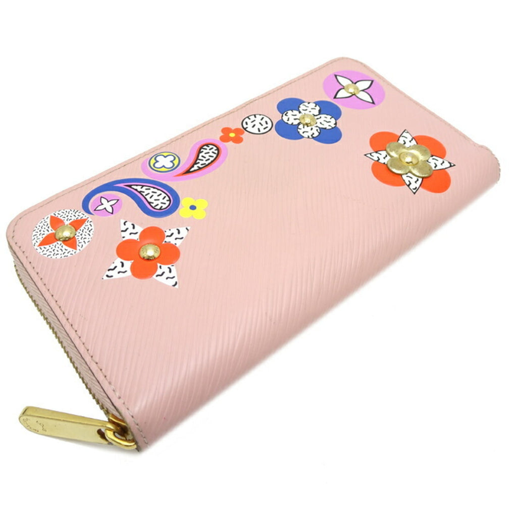 Louis Vuitton Pink Rose Ballerine Epi Leather Long Wallet (Bi-Fold) (Pre-Owned)