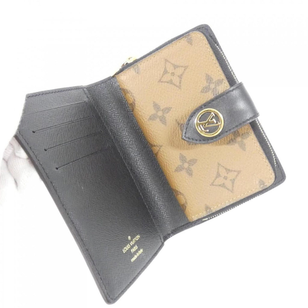 Louis Vuitton Marron Coated Canvas Wallet (Bi-Fold) (Pre-Owned)