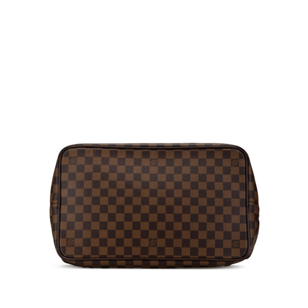 Louis Vuitton Brown Pvc Leather Boston Bag (Pre-Owned)