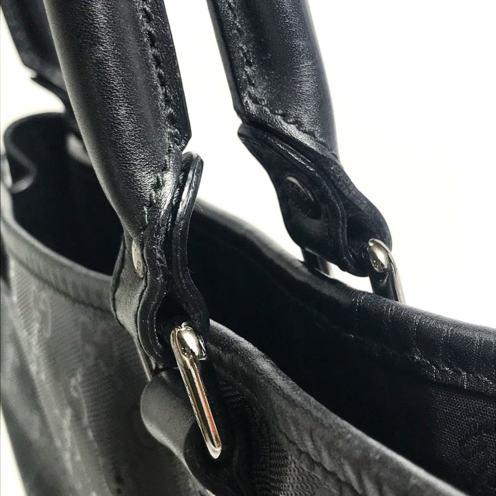 Gucci Black Gg Imprimé Tote Bag (Pre-Owned)