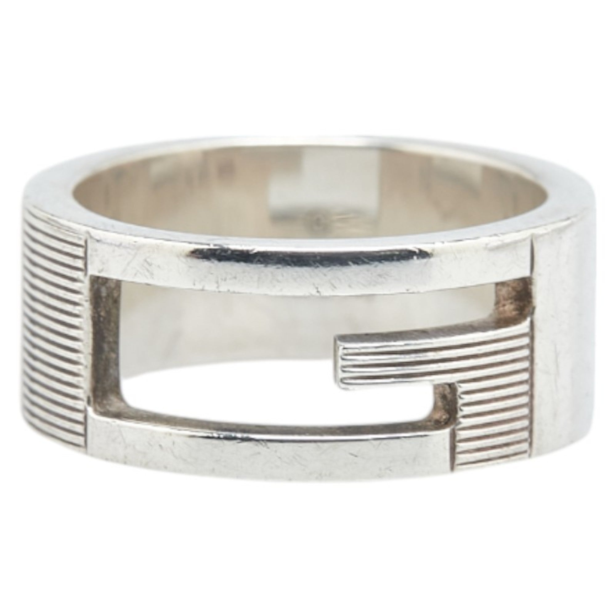 Gucci Silver 925 Band Ring (Pre-Owned)