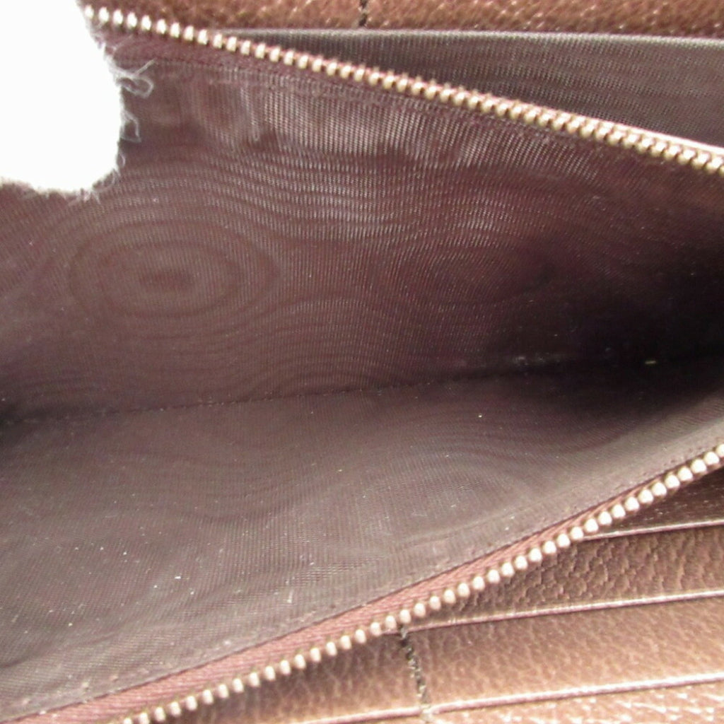 Gucci Beige Brown Gg Supreme Leather Coin Purse/Coin Case (Pre-Owned)