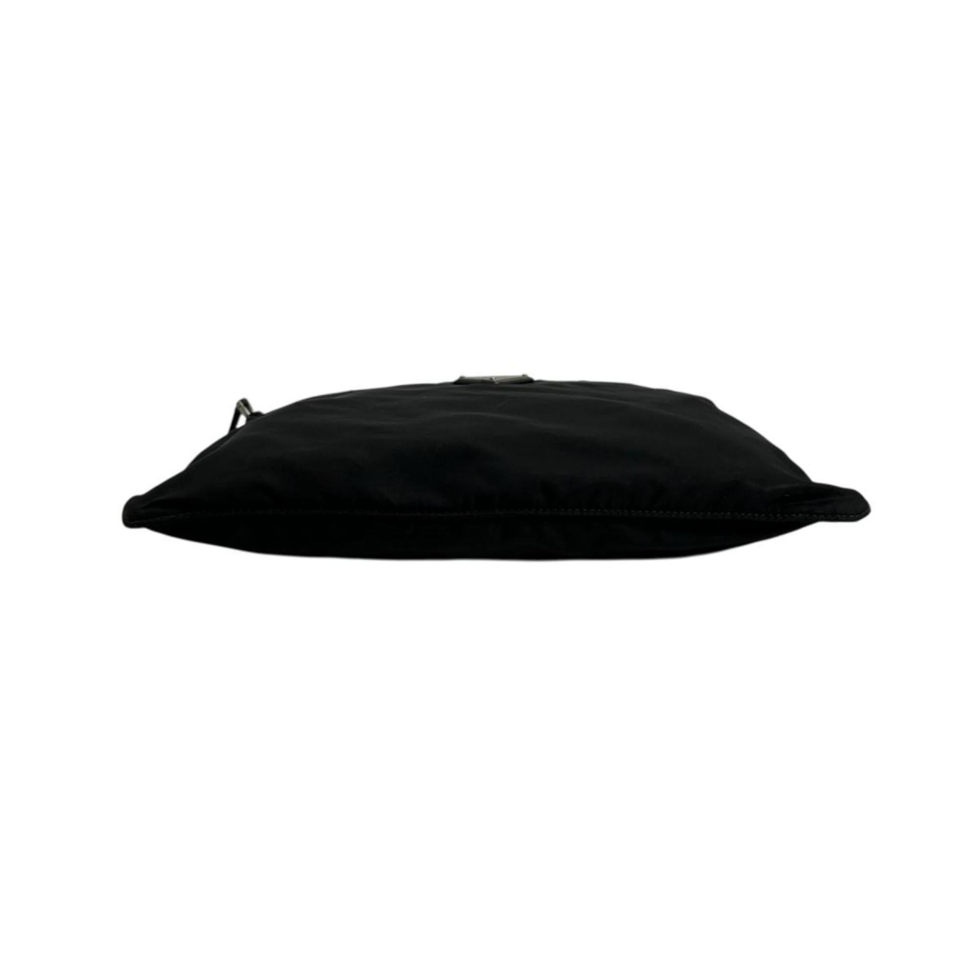 Prada Black Nylon Shoulder Bag Sling Bag (Pre-Owned)