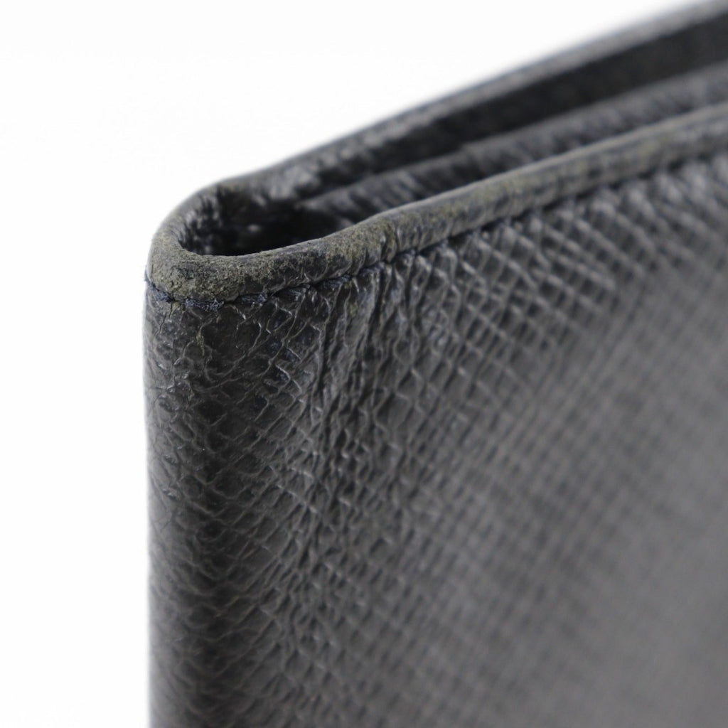 Louis Vuitton Ardoise Taiga Leather Long Bill Wallet (Bi-Fold) (Pre-Owned)