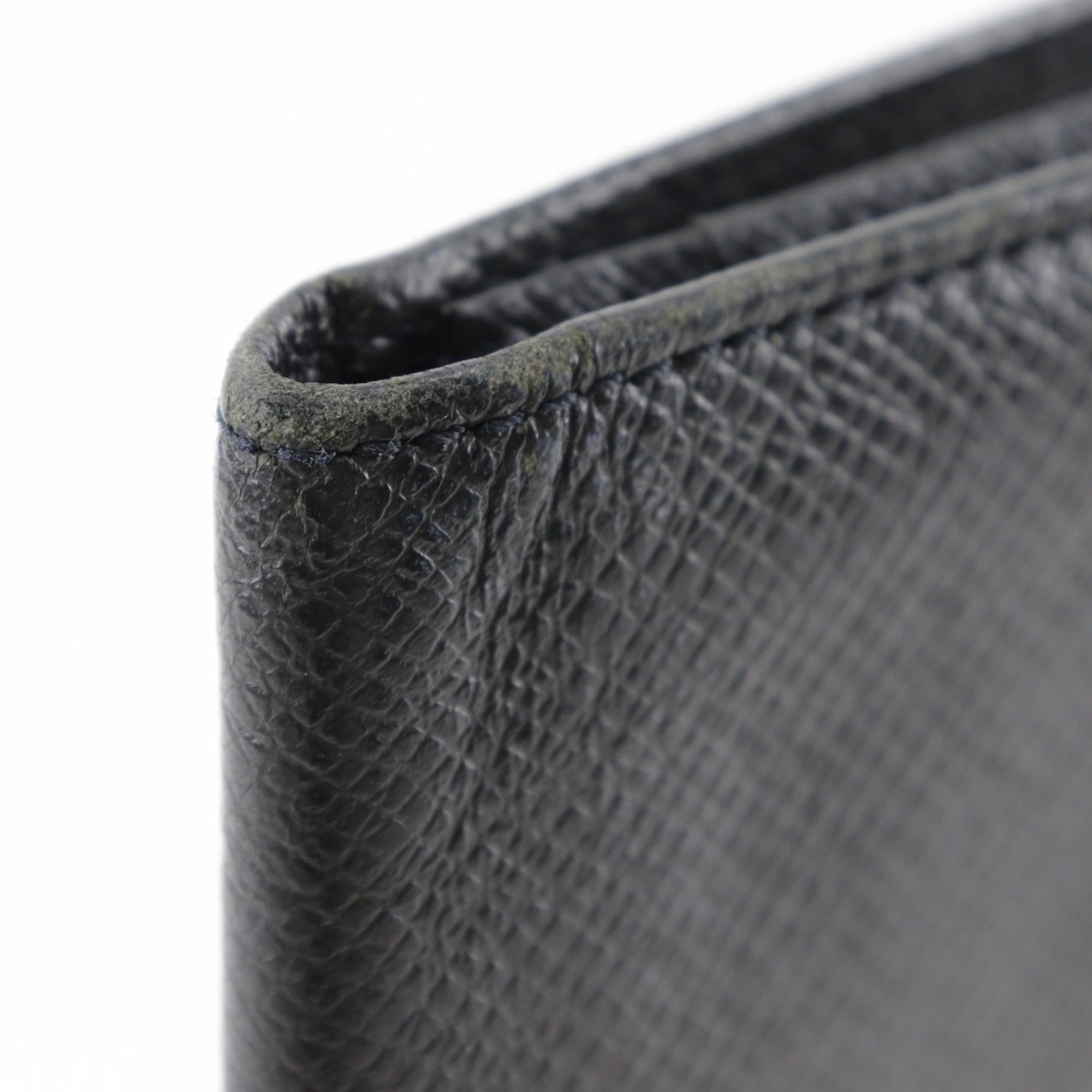 Louis Vuitton Ardoise Taiga Leather Long Bill Wallet (Bi-Fold) (Pre-Owned)