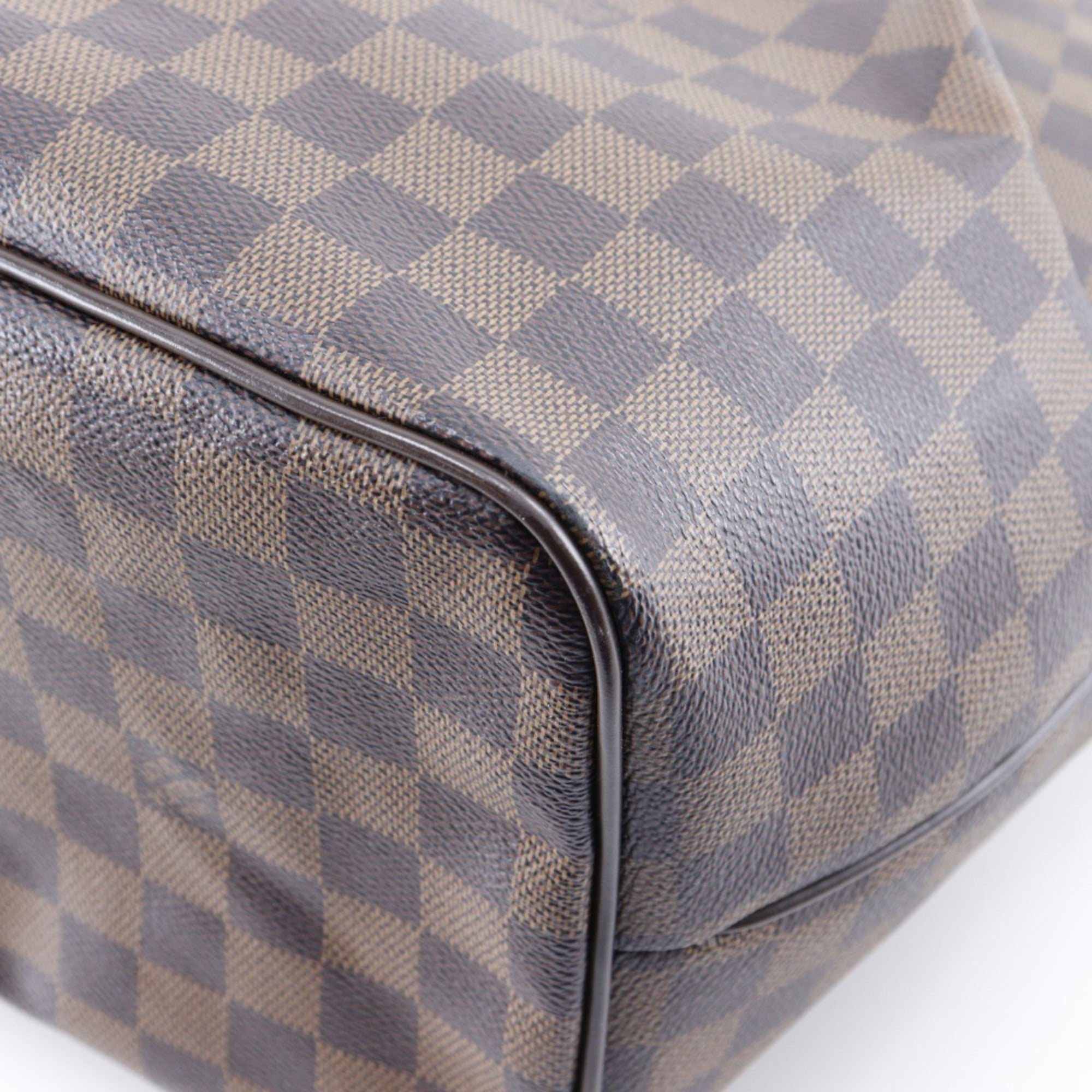 Louis Vuitton Brown Damier Canvas Tote Bag (Pre-Owned)