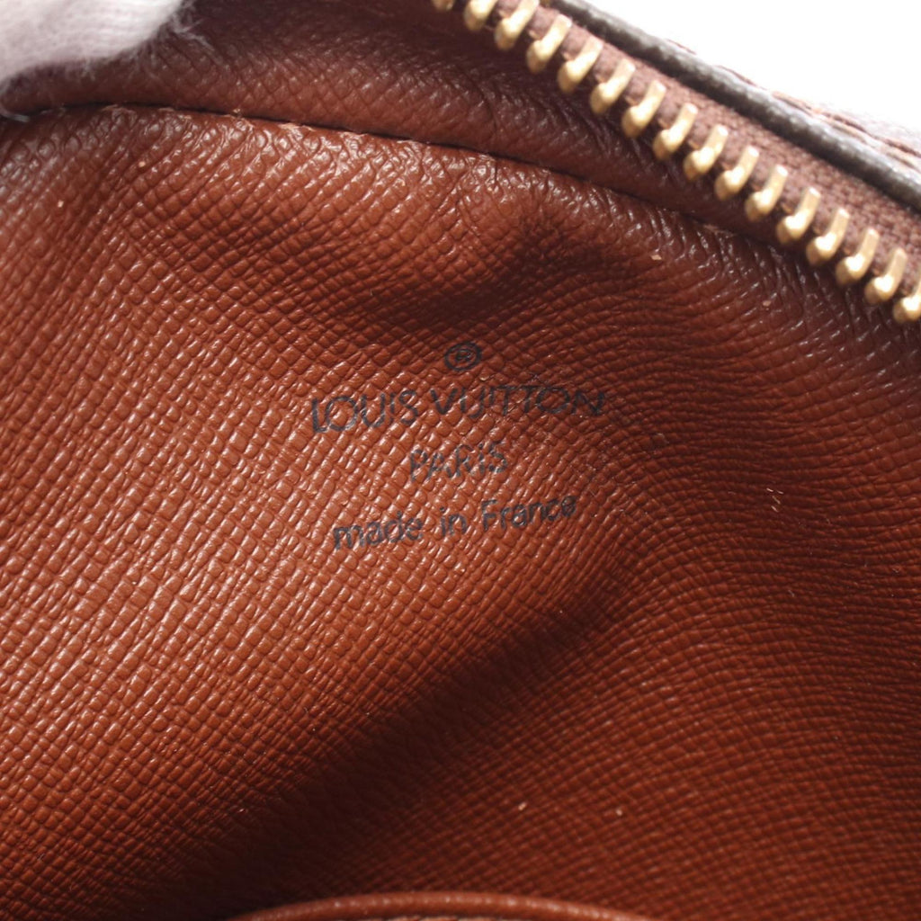 Louis Vuitton Brown Pvc Coated Canvas Leather Shoulder Bag (Pre-Owned)