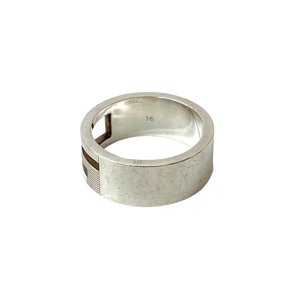 Gucci Silver Silver 925 Band Ring (Pre-Owned)