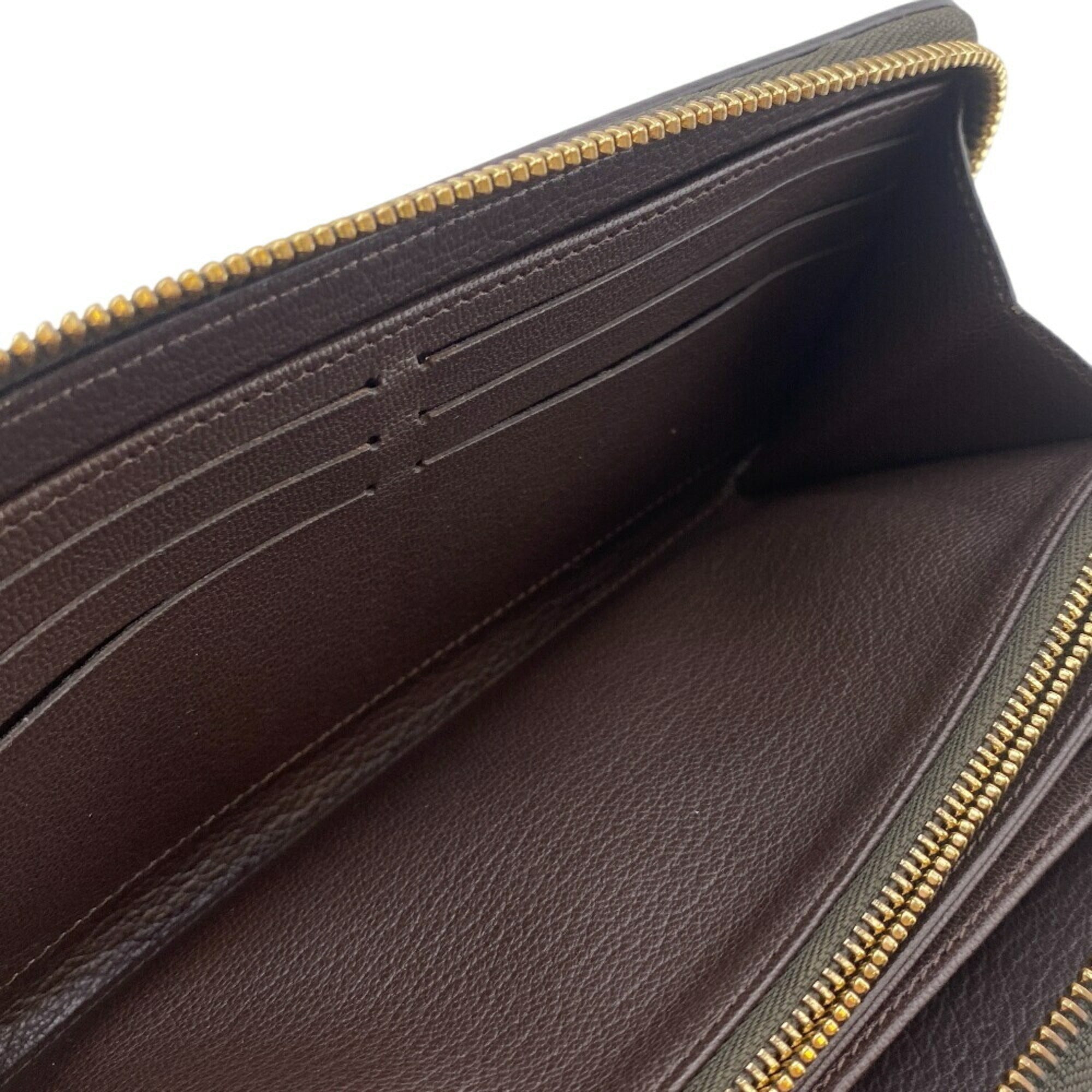 Louis Vuitton Exotic Brown Monogram Monogram Long Wallet (Bi-Fold) (Pre-Owned)