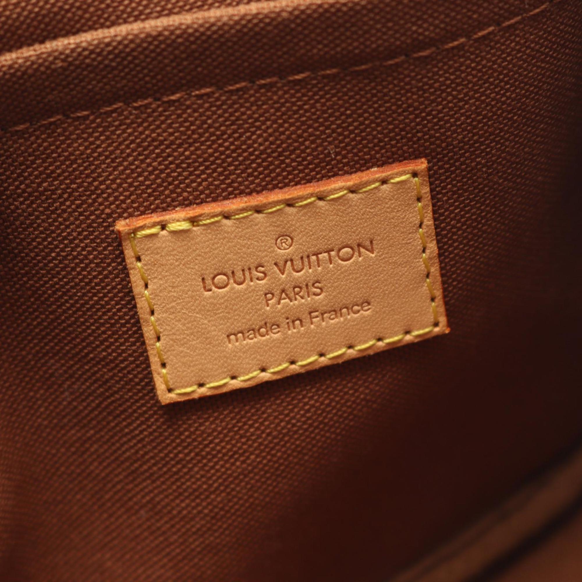 Louis Vuitton Brown Pvc Coated Canvas Leather Fanny Pack (Pre-Owned)
