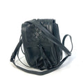 Bottega Veneta Black Leather Shoulder Bag (Pre-Owned)