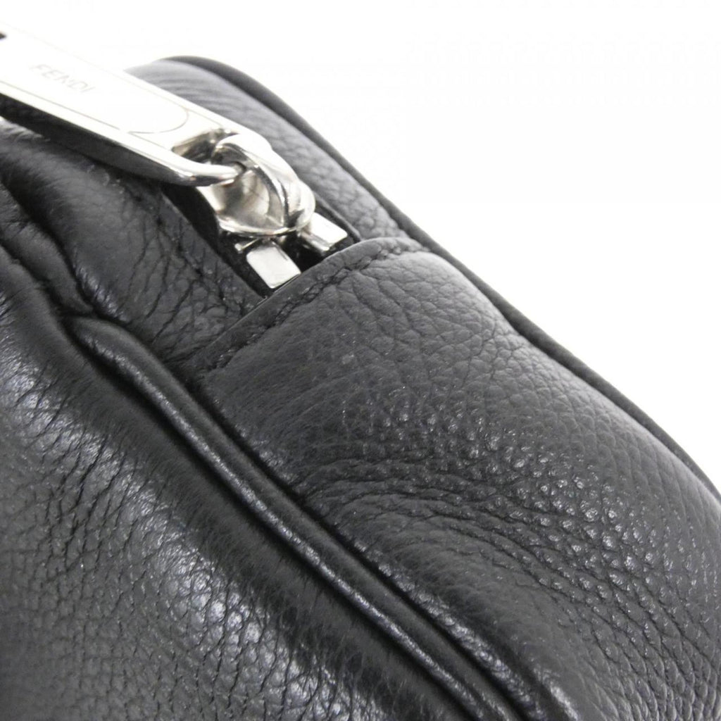 Fendi Black Leather Fanny Pack (Pre-Owned)
