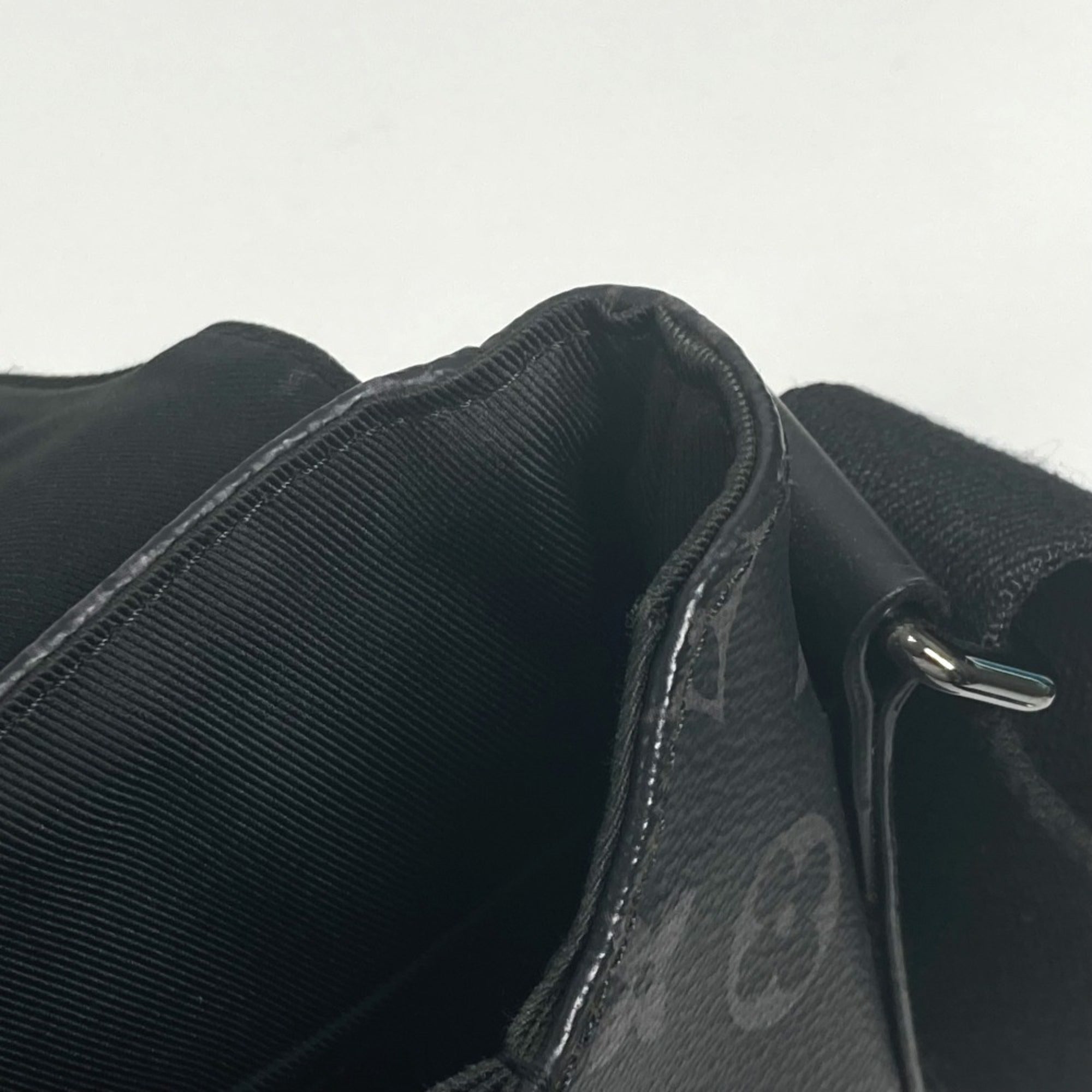 Louis Vuitton Black Monogram Eclipse Shoulder Bag (Pre-Owned)
