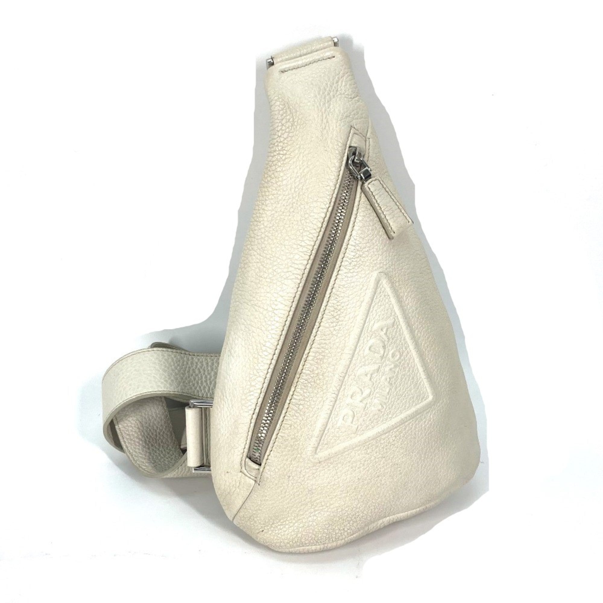 Prada White Leather Other (Pre-Owned)