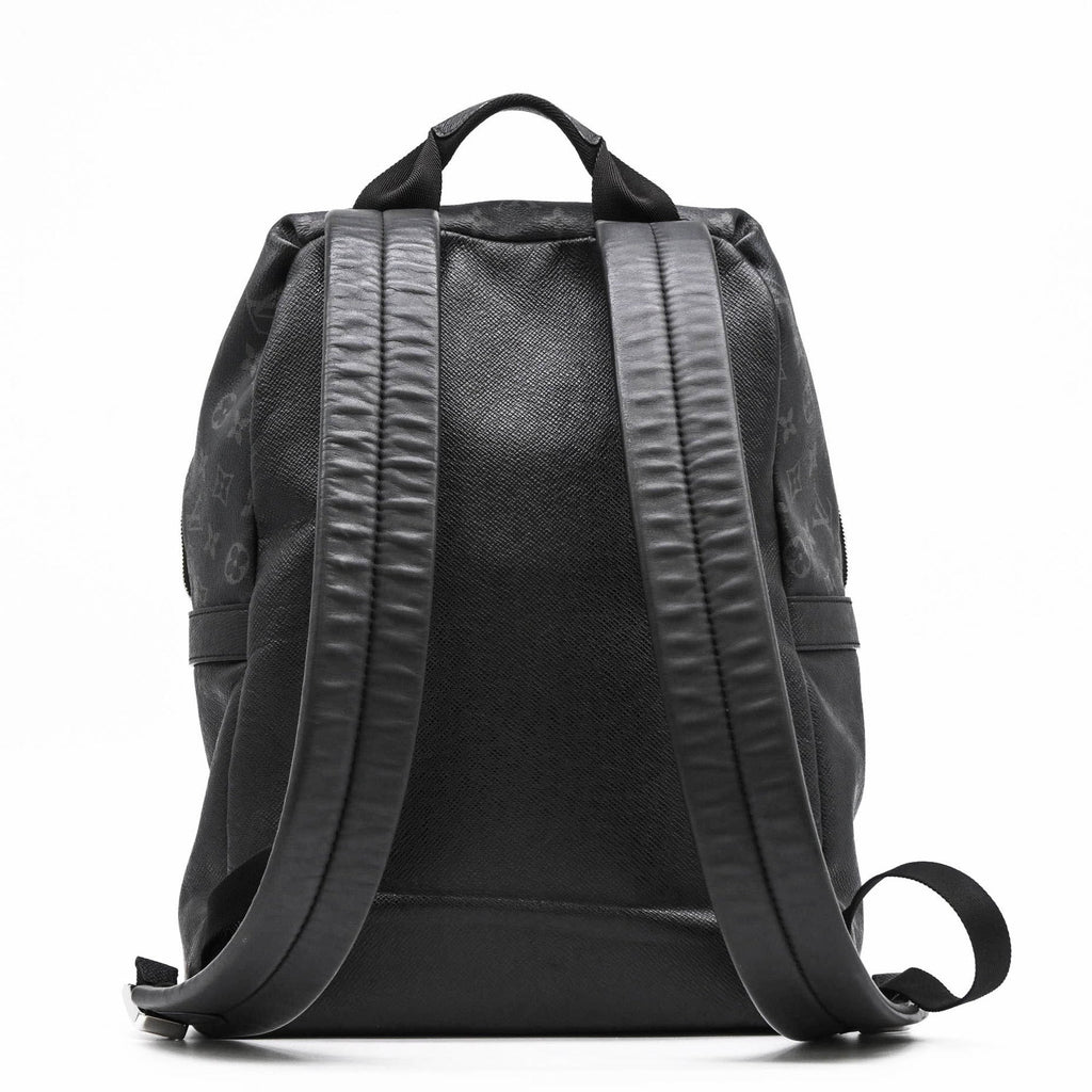 Louis Vuitton Taiga Black Taiga Leather Backpack (Pre-Owned)