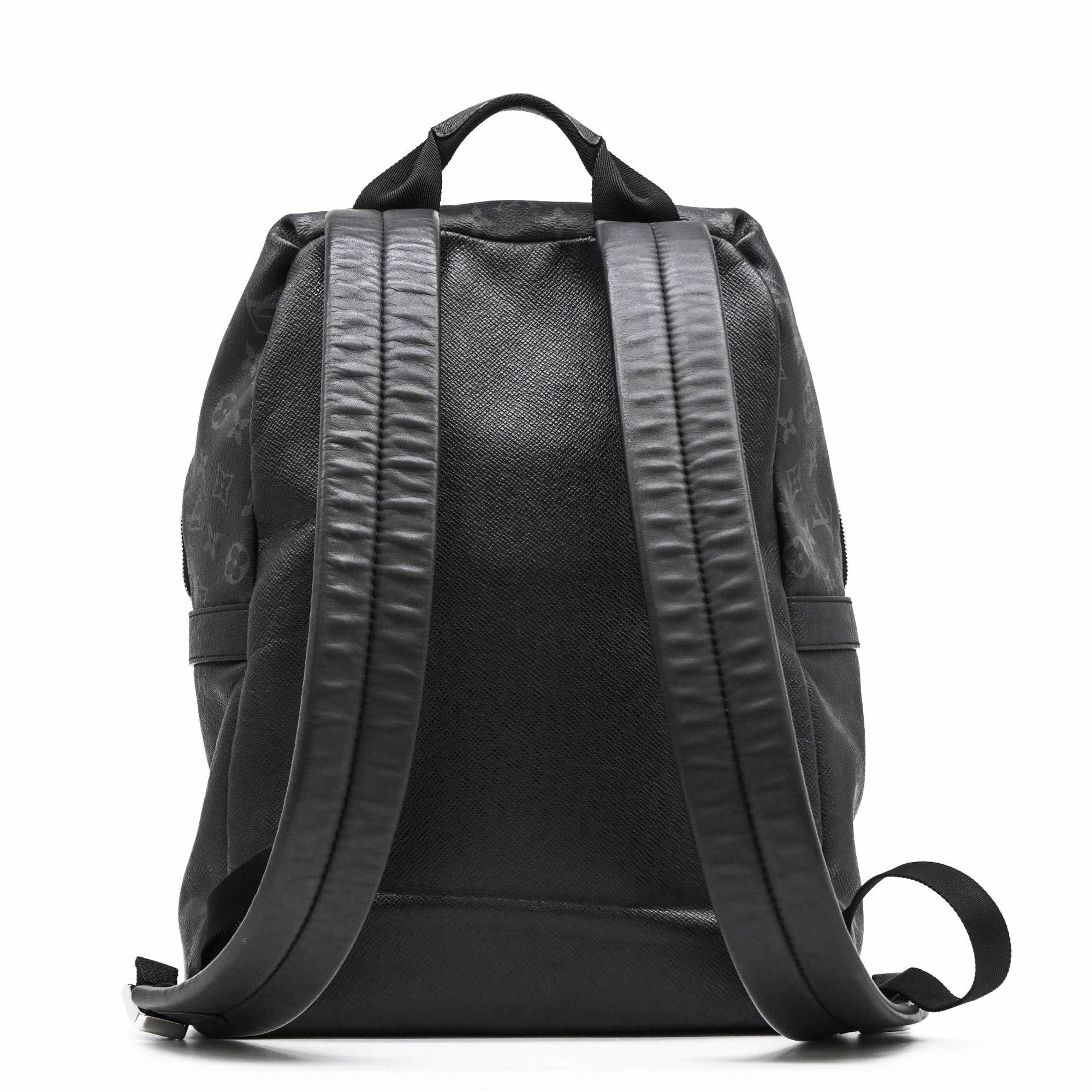 Louis Vuitton Taiga Black Taiga Leather Backpack (Pre-Owned)