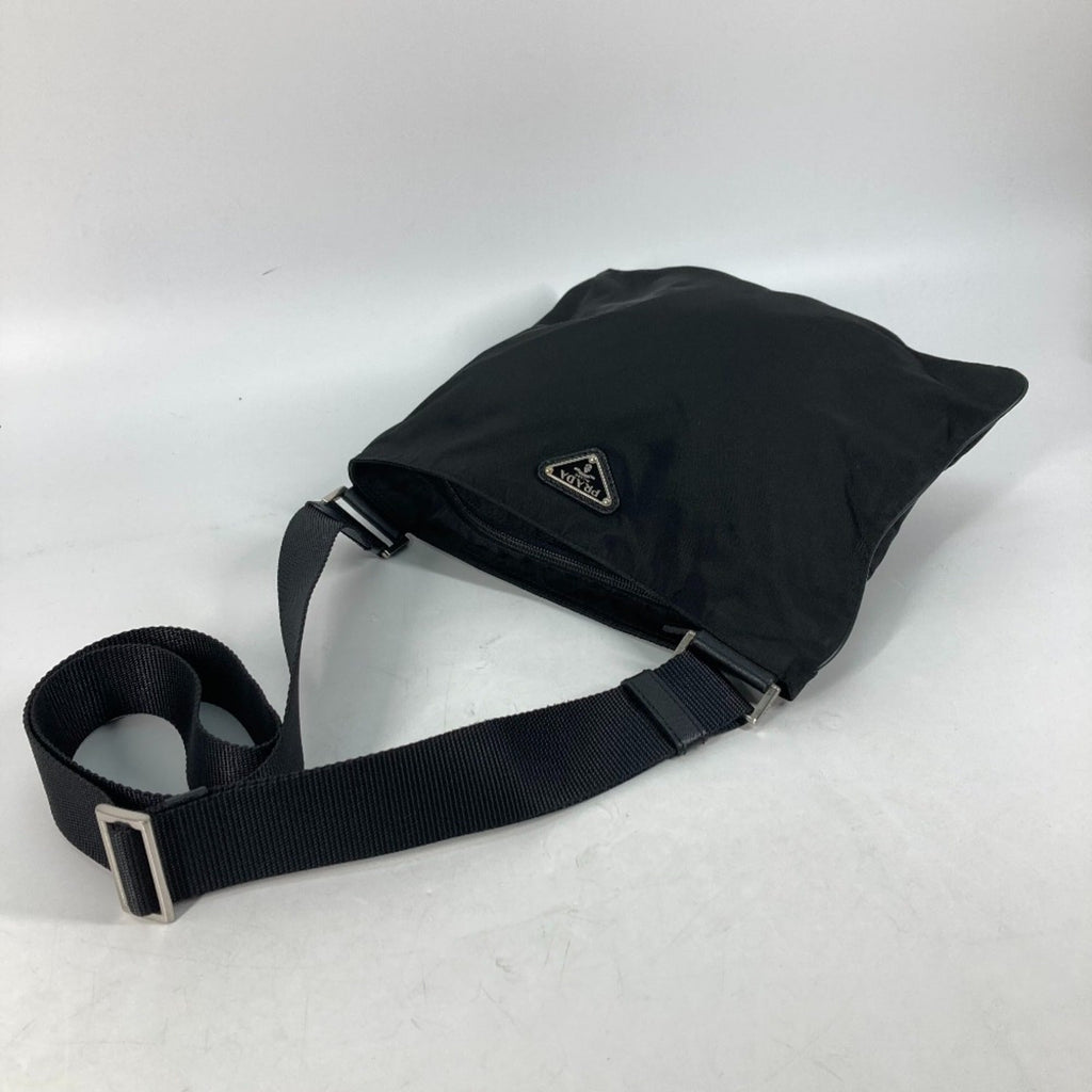 Prada Black Cloth Shoulder Bag (Pre-Owned)