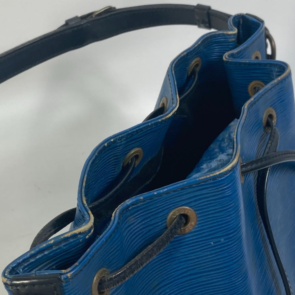 Louis Vuitton Black Blue Toledo Blue Epi Leather Shoulder Bag (Pre-Owned)