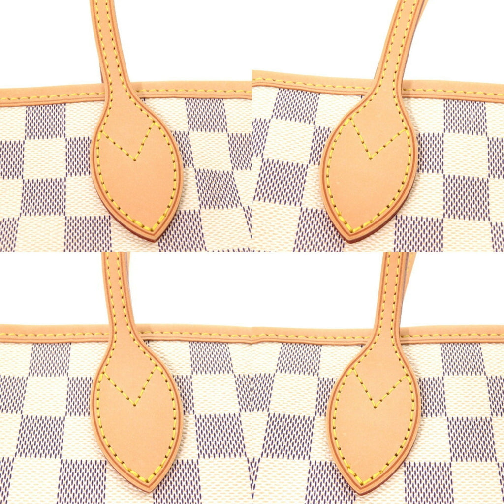 Louis Vuitton White Damier Azur Tote Bag (Pre-Owned)