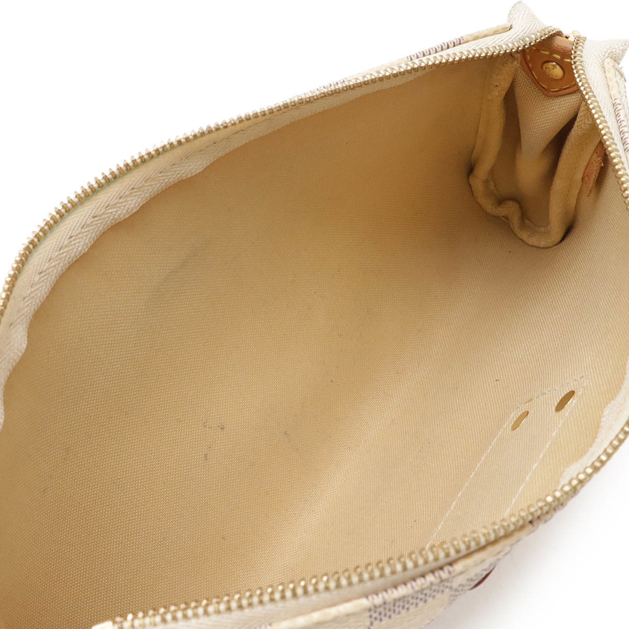 Louis Vuitton Ivory Pvc Shoulder Bag (Pre-Owned)