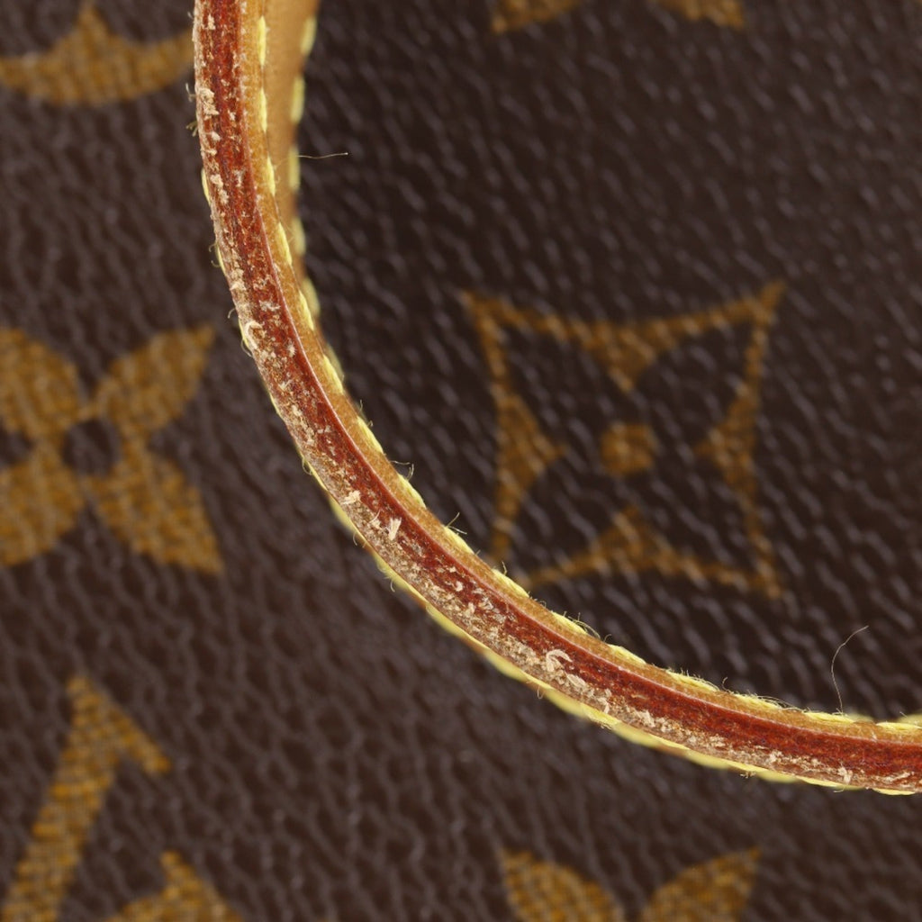 Louis Vuitton Brown Monogram Canvas Handbag (Pre-Owned)