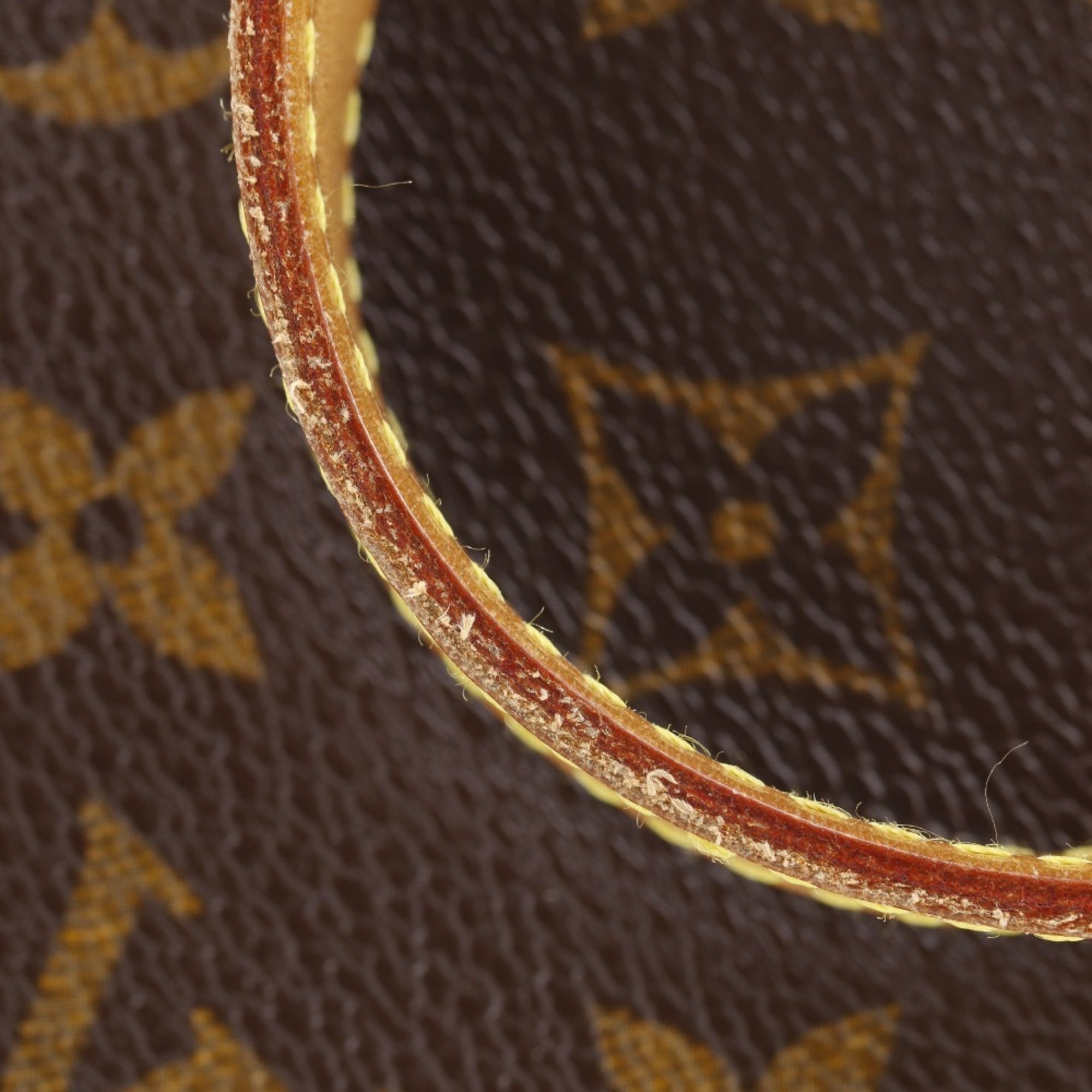 Louis Vuitton Brown Monogram Canvas Handbag (Pre-Owned)