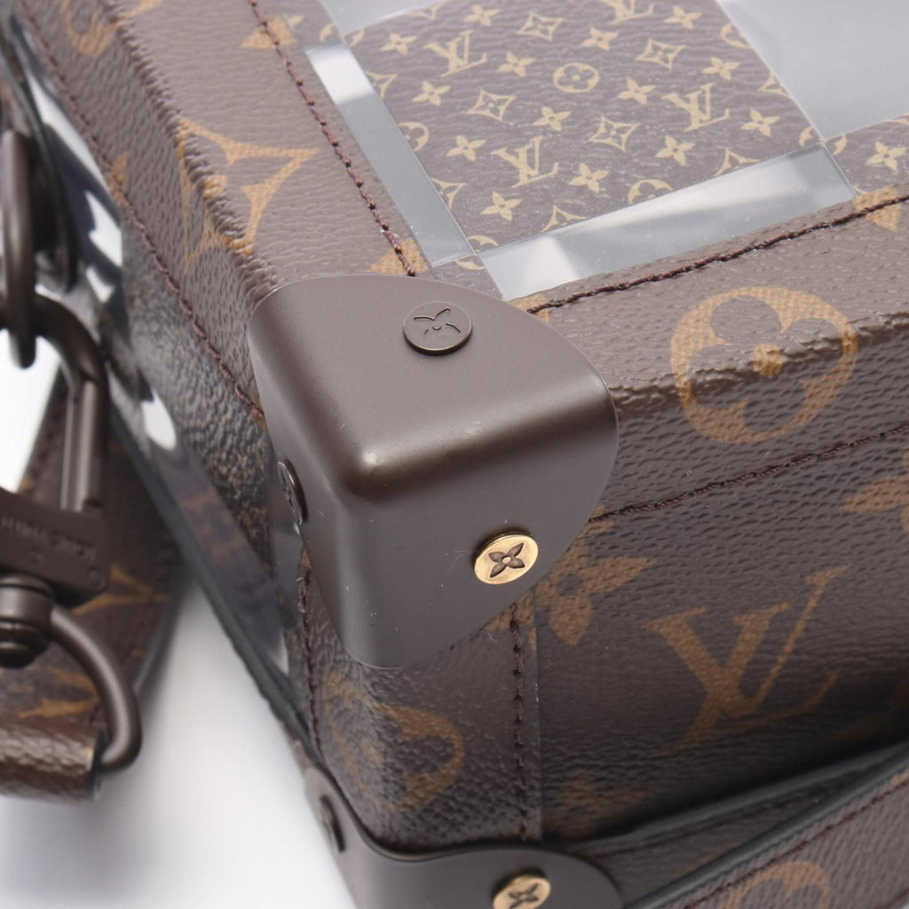 Louis Vuitton Brown Coated Canvas Pvc Shoulder Bag (Pre-Owned)