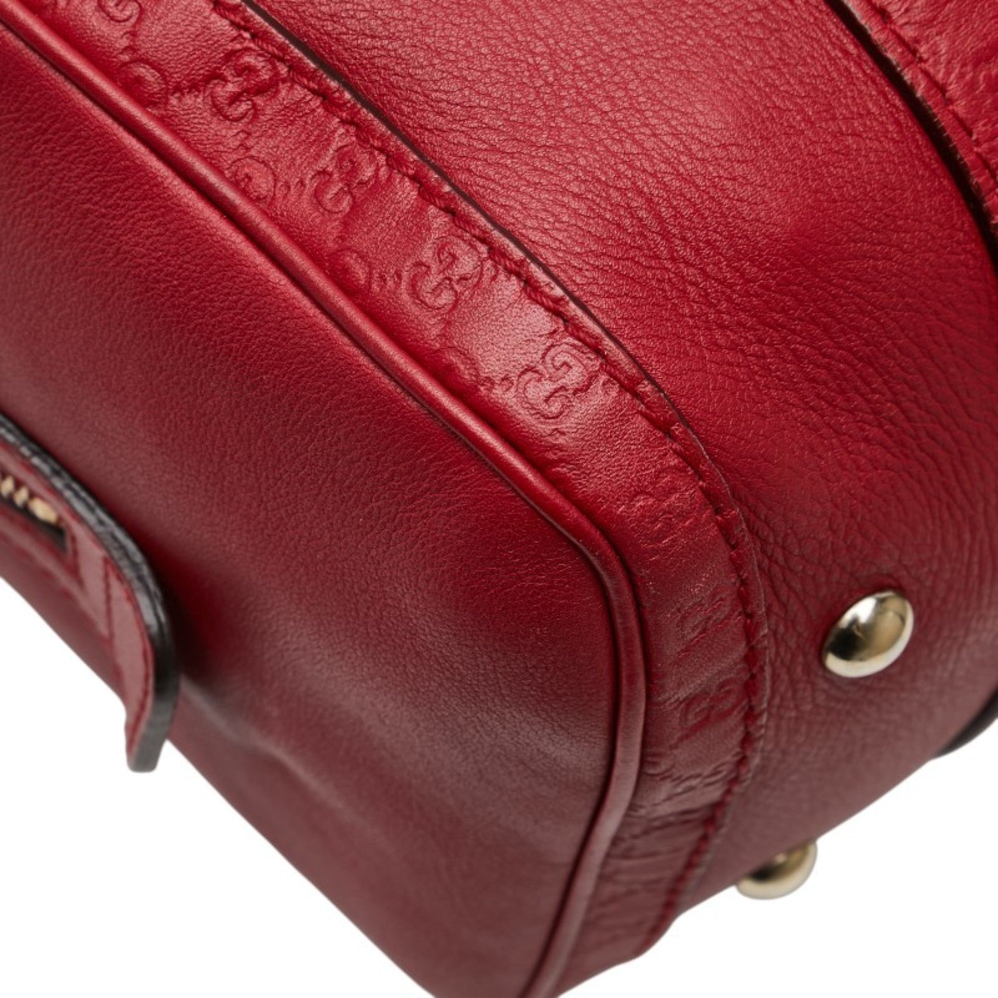 Gucci Red Color Handbag Shoulder Bag (Pre-Owned)