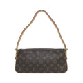 Louis Vuitton Marron Coated Canvas Shoulder Bag (Pre-Owned)