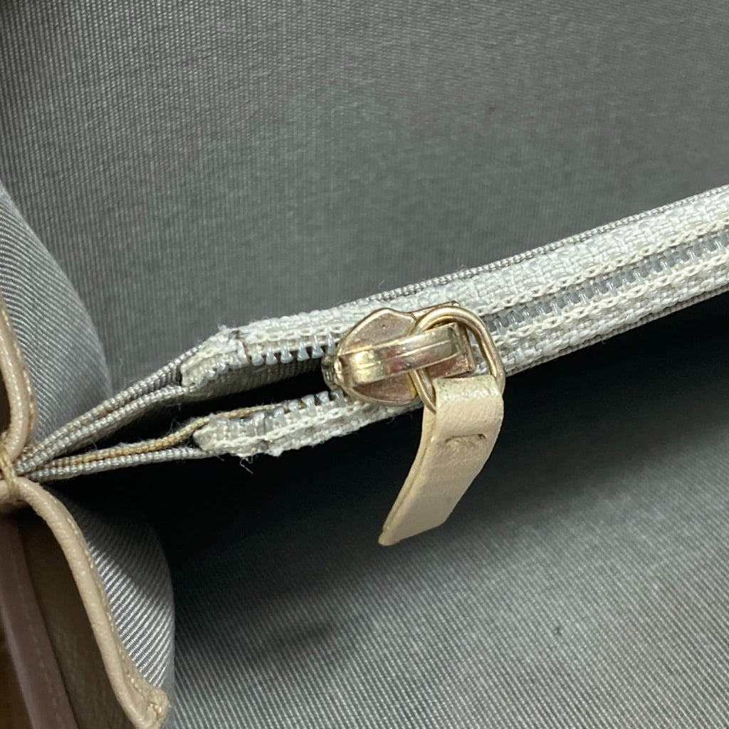 Chanel Gold Leather Long Wallet (Bi-Fold) (Pre-Owned)