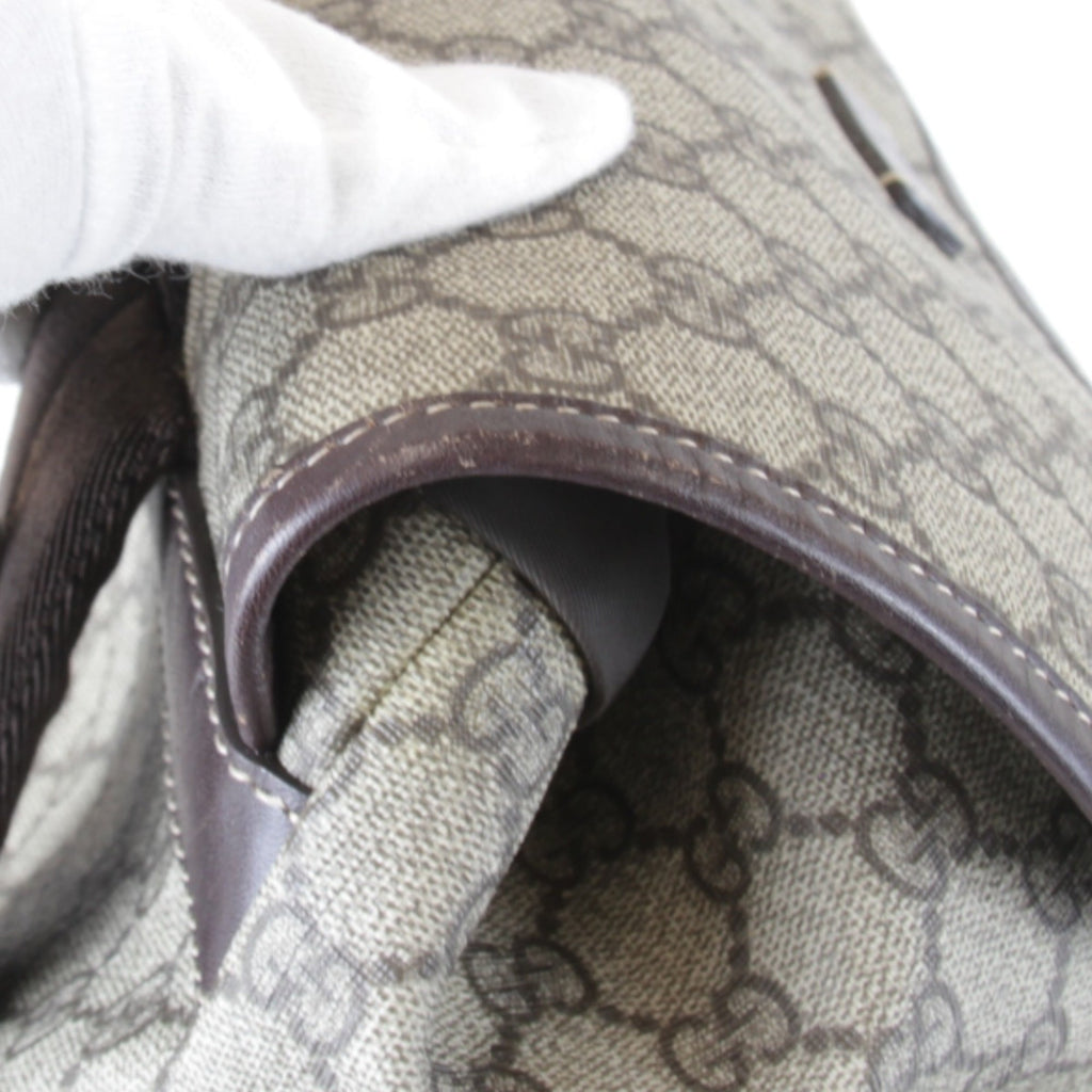 Gucci Gg Plus Beige Gg Plus Backpack (Pre-Owned)
