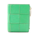 Bottega Veneta Green Leather Wallet (Bi-Fold) (Pre-Owned)