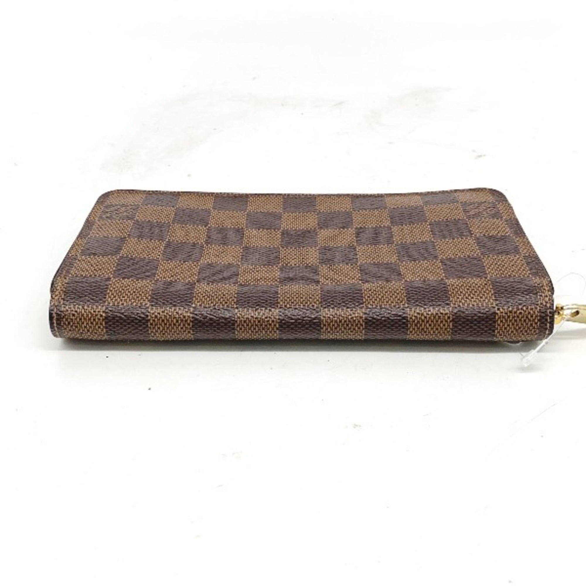 Louis Vuitton Brown Damier Canvas Long Wallet (Bi-Fold) (Pre-Owned)