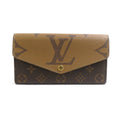 Louis Vuitton Brown Monogram Reverse Monogram Reverse Long Wallet (Bi-Fold) (Pre-Owned)