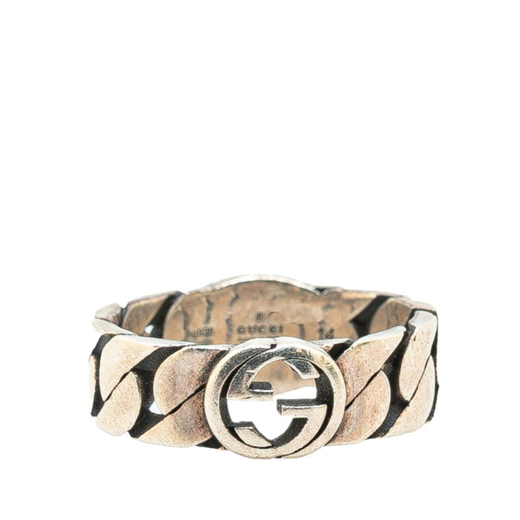 Gucci Silver Silver 925 Band Ring (Pre-Owned)