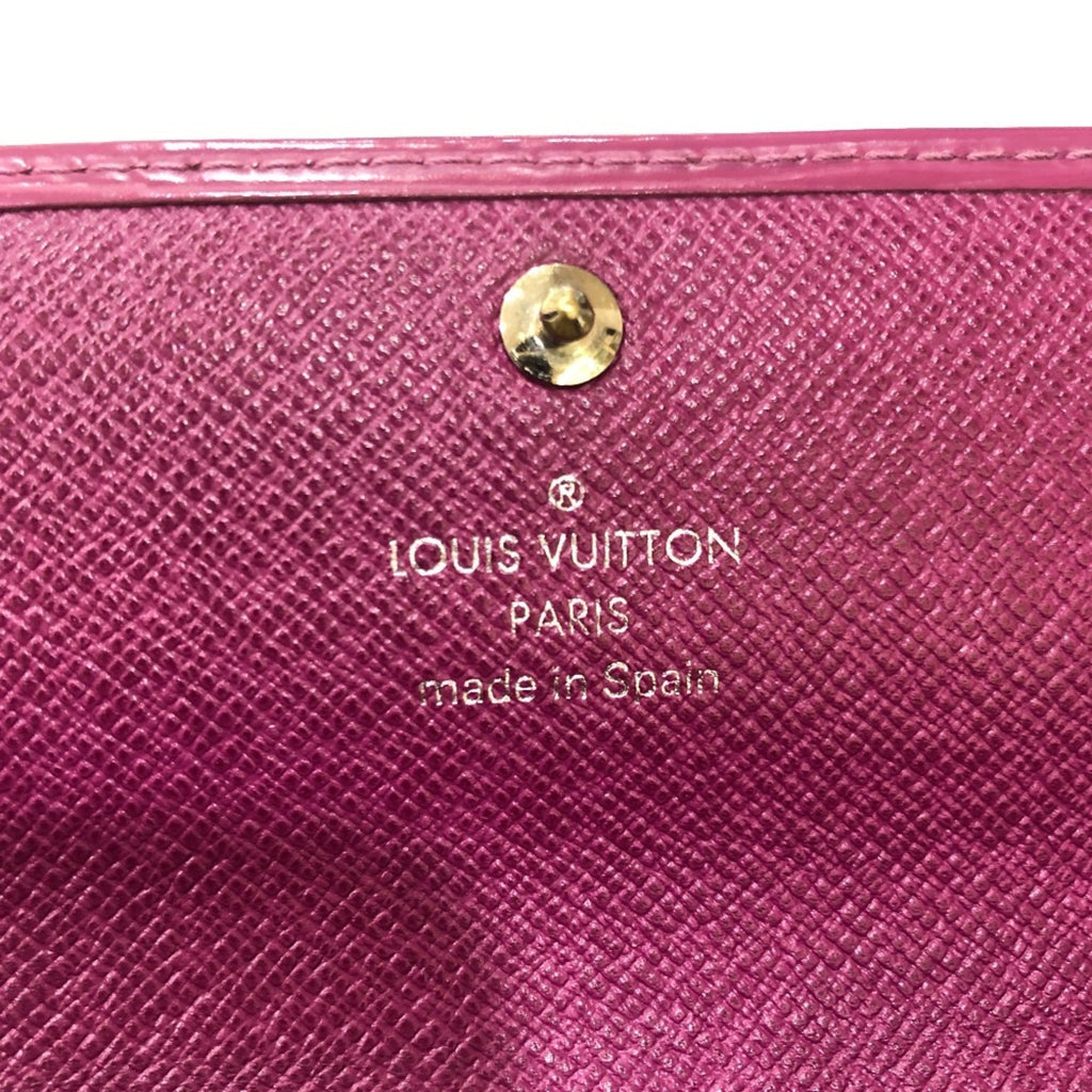 Louis Vuitton Epi Fuchsia Purple Epi Leather Long Wallet (Bi-Fold) (Pre-Owned)