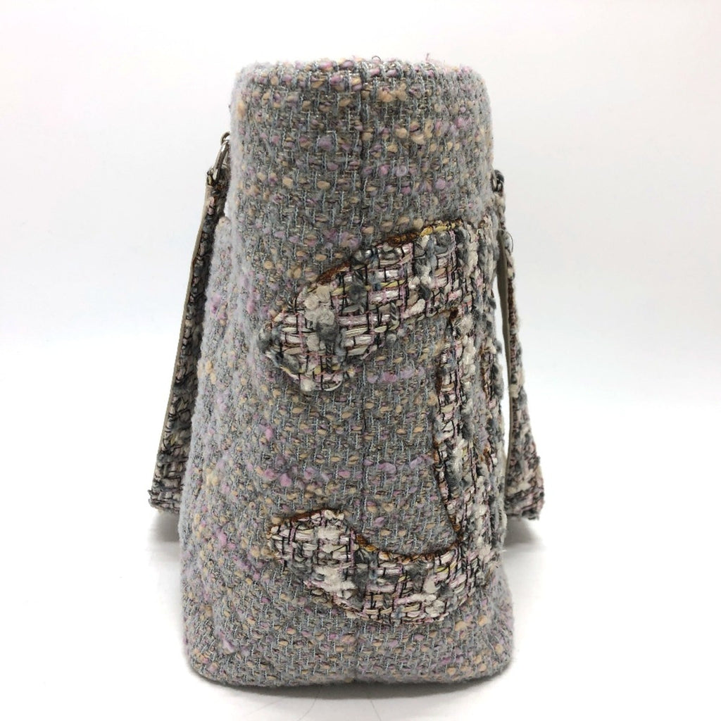 Chanel Purple Tweed Tote Bag (Pre-Owned)