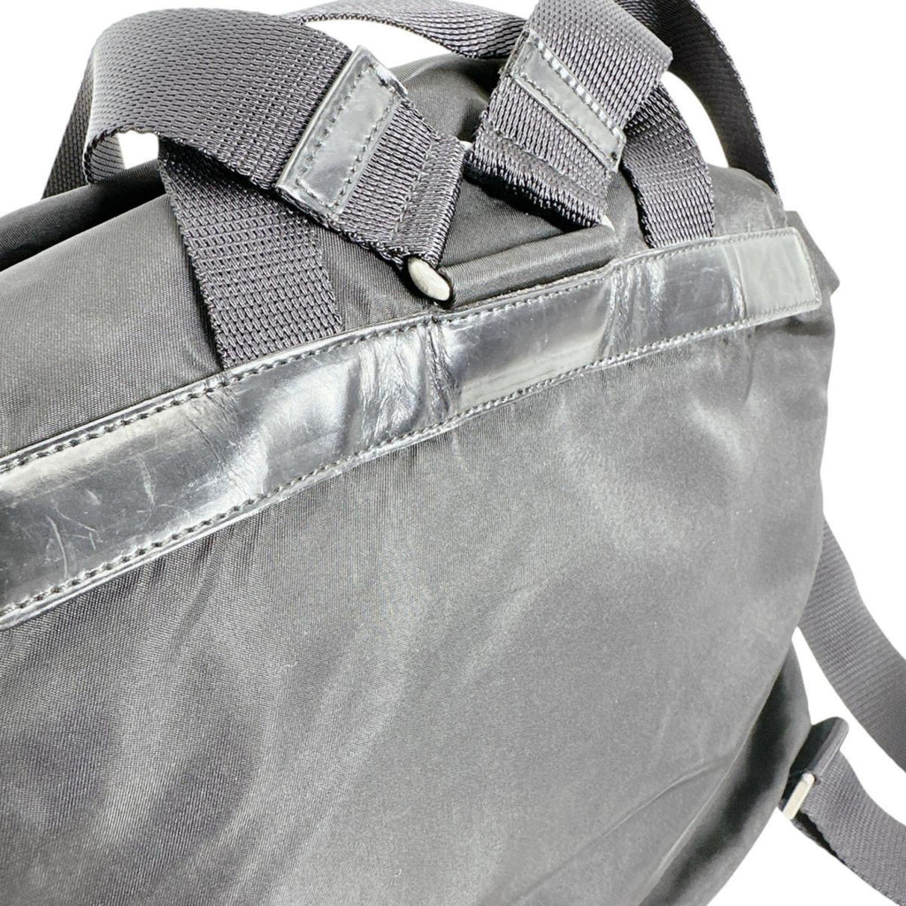 Prada Black Nylon Backpack (Pre-Owned)