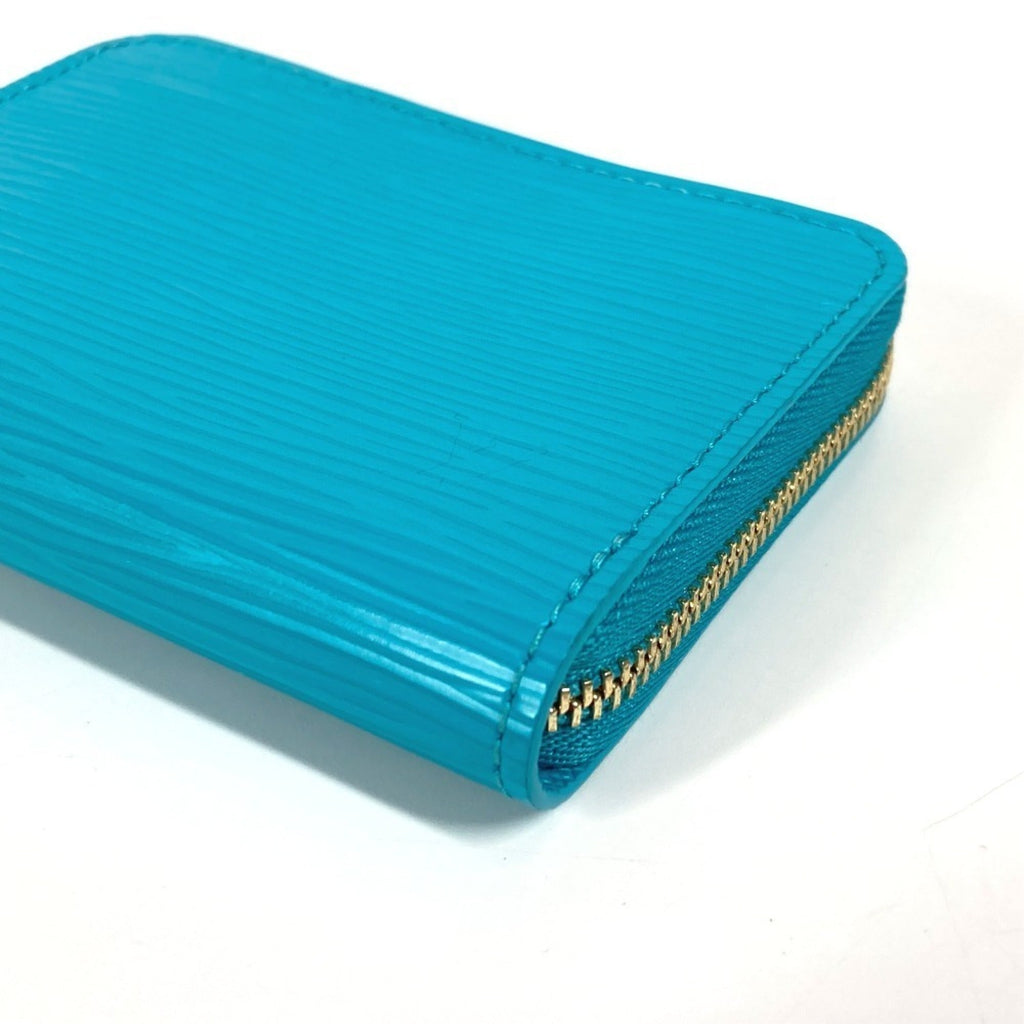 Louis Vuitton Epi Blue Epi Leather Coin Purse/Coin Case (Pre-Owned)