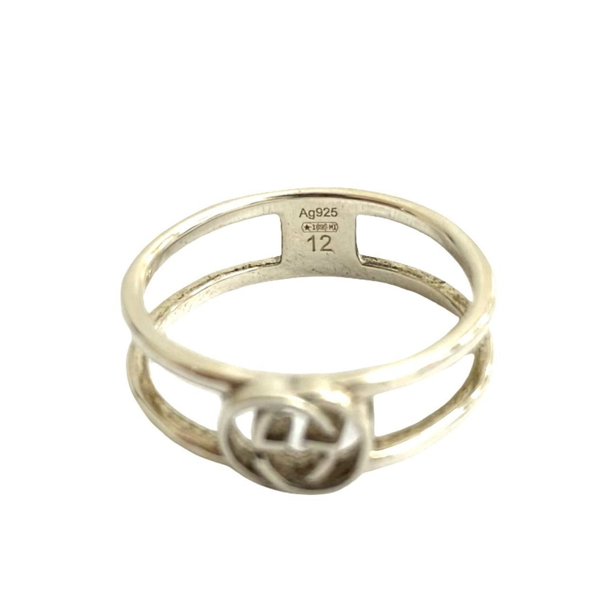 Gucci Silver Silver 925 Band Ring (Pre-Owned)